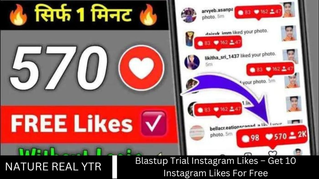 Blastup Trial Instagram Likes